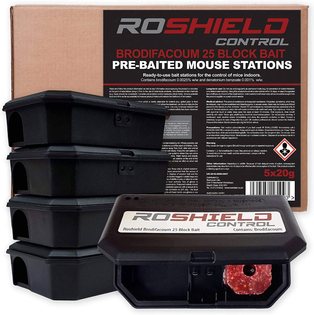 mouse bait station
