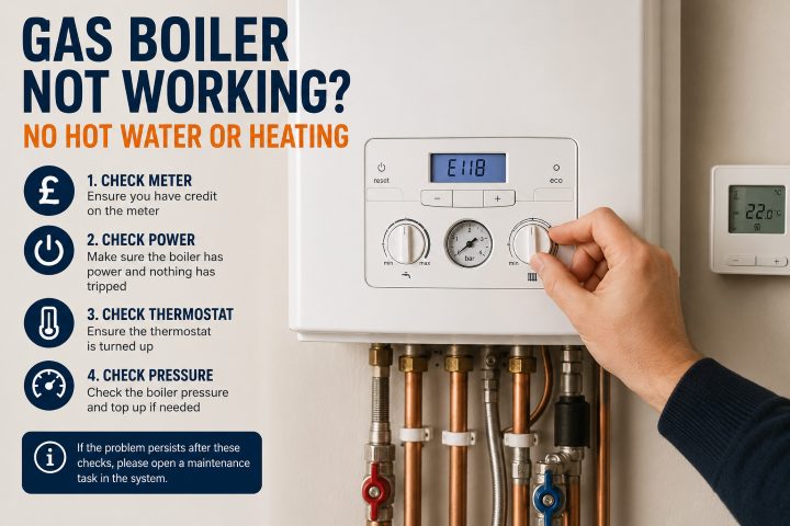 Gas Boiler Not Working? No Hot Water or Heating