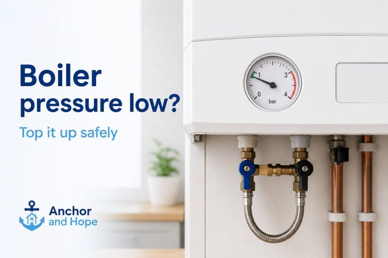How to Repressurise the Boiler at Anchor and Hope