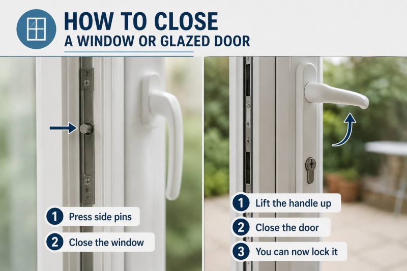 Window or Glazed Door Not Closing? Operating Guide