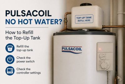PulsaCoil No Hot Water? How to Refill the Header Tank